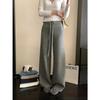 A mere Ouyang 'Hot Seller Lazy Pants 2.0' Thick Wool Wide-Leg Sweatpants