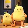 Forever Pear Plush Pillow Toy Stuffed Animal Doll Cute Pear Shaped Plushie Valentine's Day Birthday Gift for Boys Girls