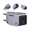 Ugreen Nexode Pro 30W Usb-C Wall Charger Gray Pd3.0 Qc4+ 1 Pc