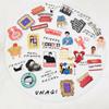 Superior Quality Friends Tv Show Decal Stickers Ideal For Luggage And Skateboards