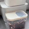 Dog Food Storage Container With Airtight Lid 5/10/15l Large Capacity Moisture Proof Dog Cat Dry Food Bin For Pet Supply Storage