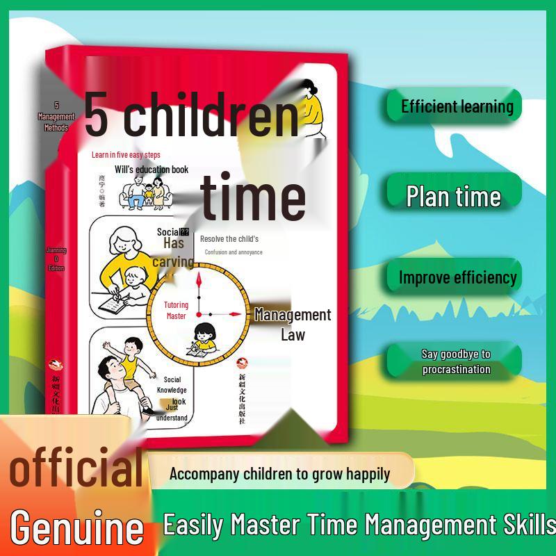 5-Step Kids Time Management Method: Empower Children to Master Time Skills for Efficient Learning