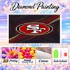 San Francisco 49ers Diamond Painting Kit 5D Full Drill DIY Diamond Mosaic Wall Art Home Decor