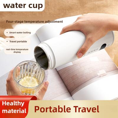 Portable Electric Travel Cup Small Heating for Office and Traveling Keep Water Hot Anytime Anywhere