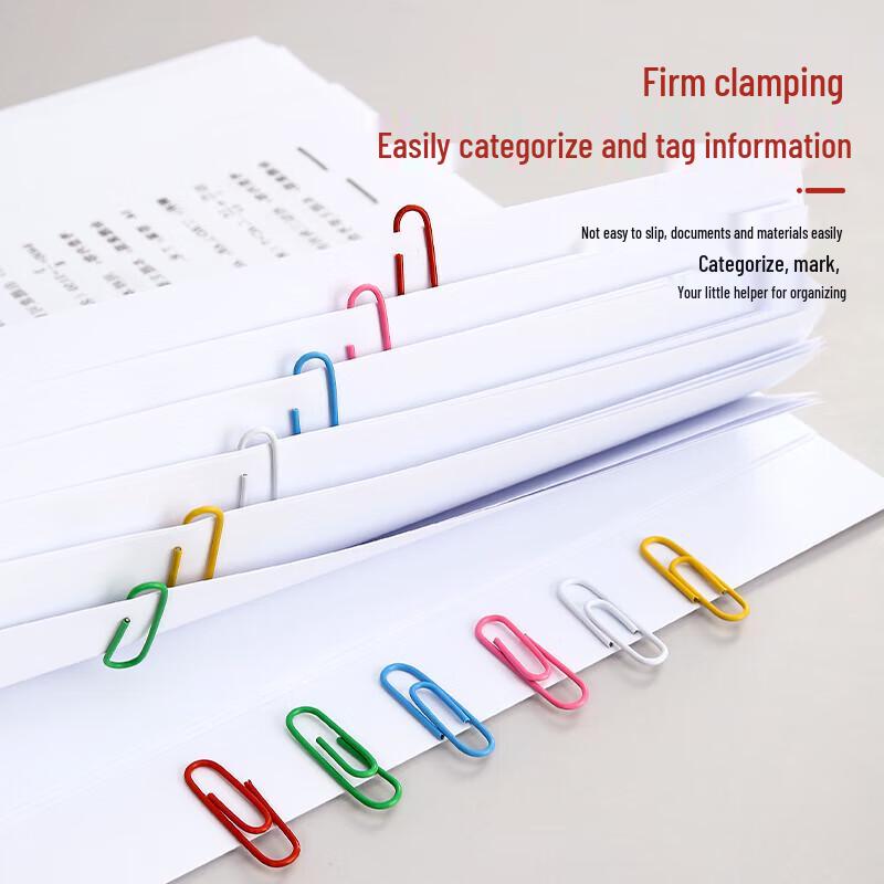 Chenguang Multi-functional Colored Rust-proof Paper Clips