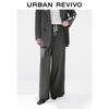 UR 2025 Women's Plaid Tie-Waist Wide-Leg Pants