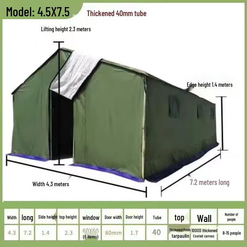 JINGGENG Heavy-Duty Outdoor Tent