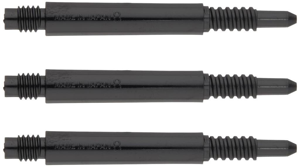 8FLIGHT Standardwelle Fix Schwarz 26mm