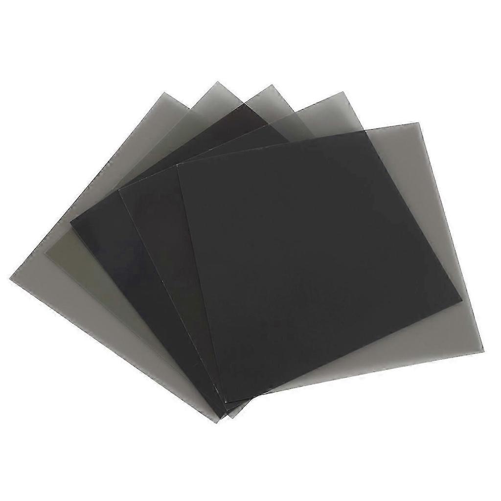 Film Polarizzatore Lineare Filtro Polarizzante LCD/LED Pellicola Polarizzante per Fotografia a Polarizzazione 10x10cm