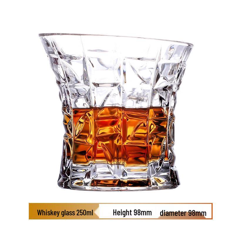 European Crystal Whiskey Glass Set