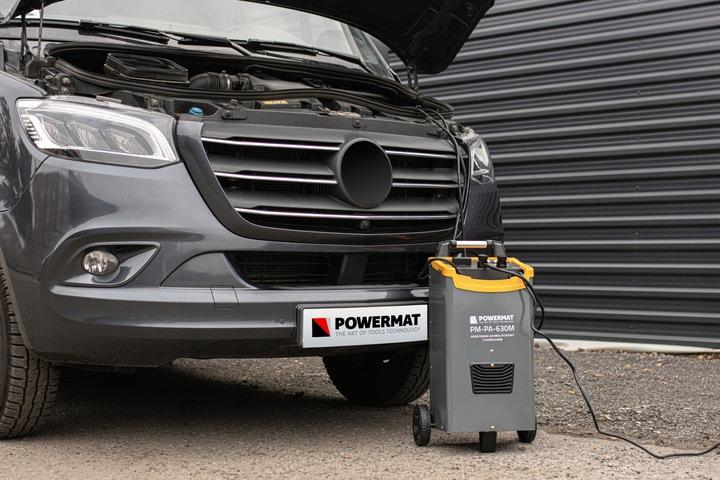 Prostownik Samochodowy Z Rozruchem Akumulatorowy 700A 12/24V Rozruch Mocny
