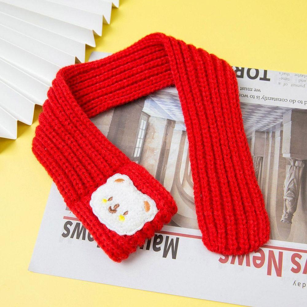 2PCS Niedlichen Outdoor Halstuch Hund Warme Schal Pet Bib Hund Zubehör Pet Schal