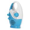 AM FM Portable Radio Portable Hook Type Waterproof Broadcast Music Shower Speaker Radio Blue