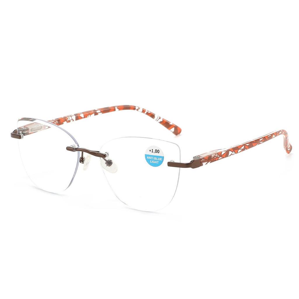 Women's Fashionable Anti-Blue Light Reading Glasses with Versatile Frames
