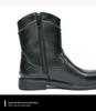 Bottes Montantes en Cuir Pointues Rétro Chelsea Grande Taille pour Homme Automne/Hiver
