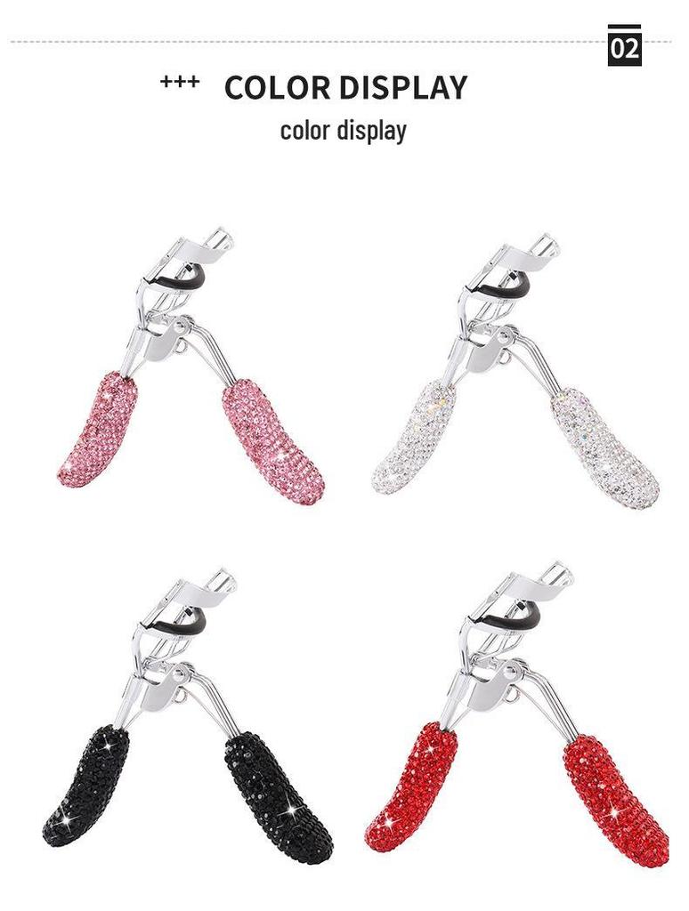 Strass Weitwinkel Wimpernzange - Tragbares Schönheitswerkzeug