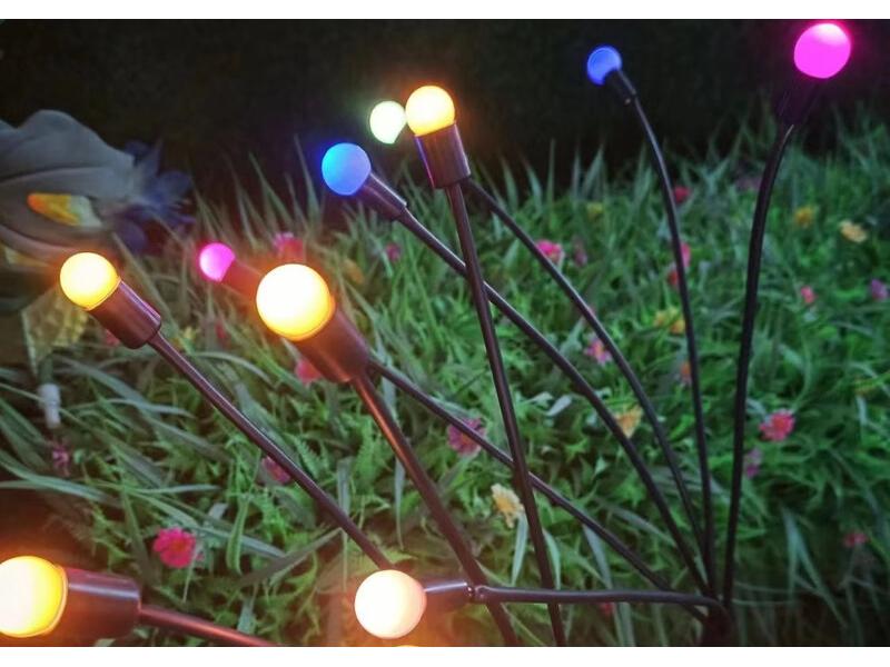 Pailide Outdoor Solar Firefly Garden Lights
