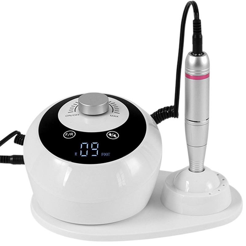 High-Speed 45000RPM Electric Nail Grinder for Professional Gel Polish Removal