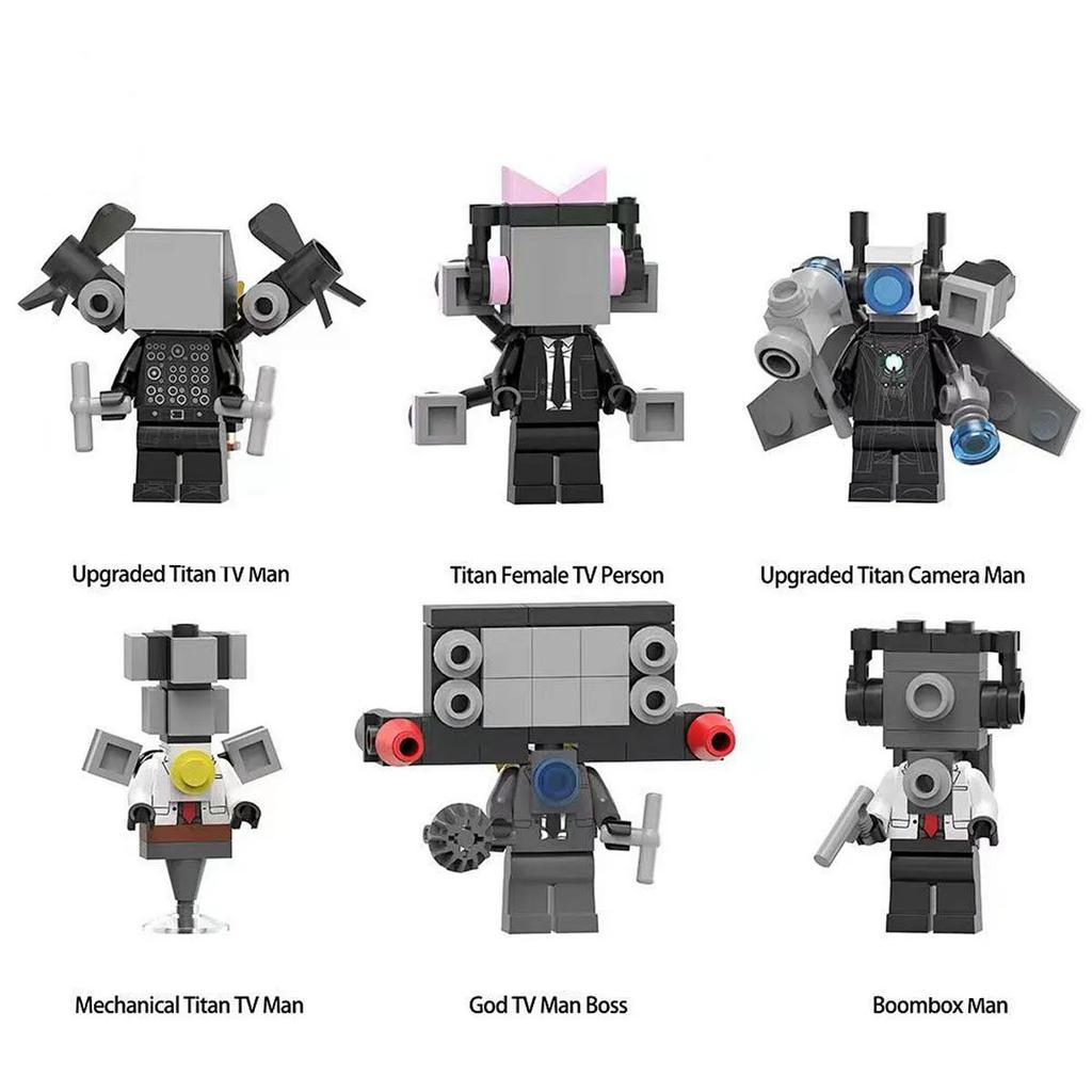 TV People Building Blocks Toys