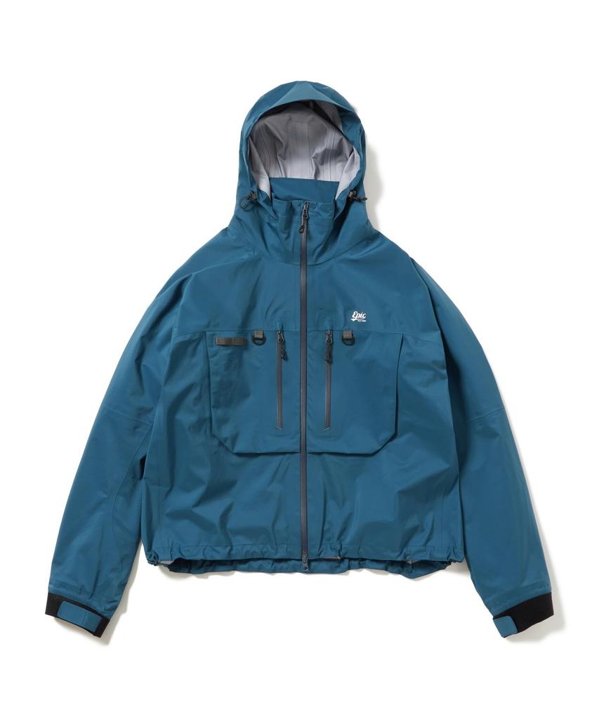 Snow Peak Clinton Rain Jacket Rain Jacket Raincoat INDIGO M EP-JK-26SU001 Men's Women's
