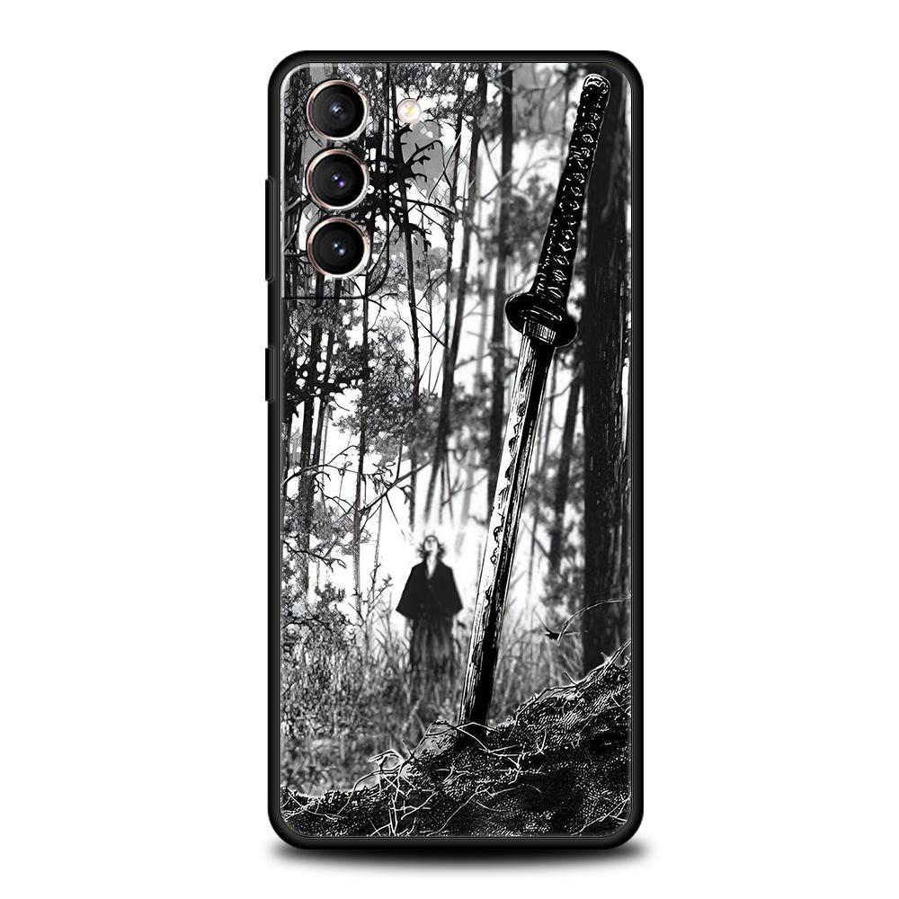 

Phone Case Cover for Samsung Galaxy S25 Edge S24 S23 S22 S20 S21 FE Ultra S10 S10E Plus 5G Soft TPU The Sword Creative Pattern Samsung S25Ultra