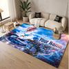 Custom Rug Erling Haaland Pattern Print Name Text Soft Non‑Slip Floor Carpet for Home Indoor Decoration