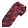 [Michiko London] Gift Boxed Freshers' Recruitment Tie, Brand Silk, Perfect for Gifts, Stylish, Ideal for Suits and Jackets, Men's (MKCP-33-D Wine)