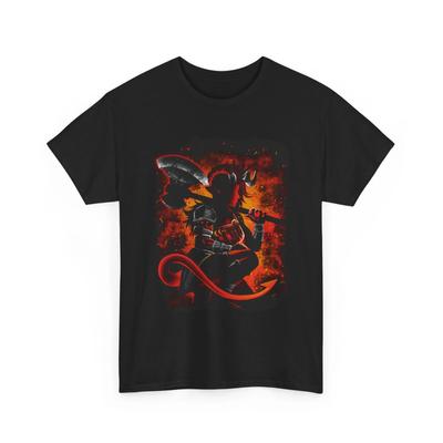 Das Tiefling Krieger T-Shirt