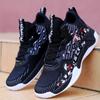 Basketball Shoes Men's Shoes Summer Shock Absorption Wear-resistant Men's Sports Shoes Mesh Breathable Student Non-slip Sneakers