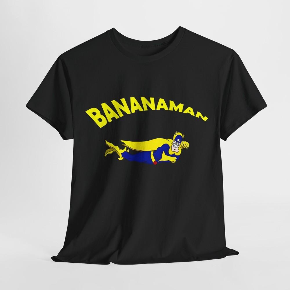 Bananaman Logo  Graphic Unisex T Shirt Tee Unisex T-Shirt S