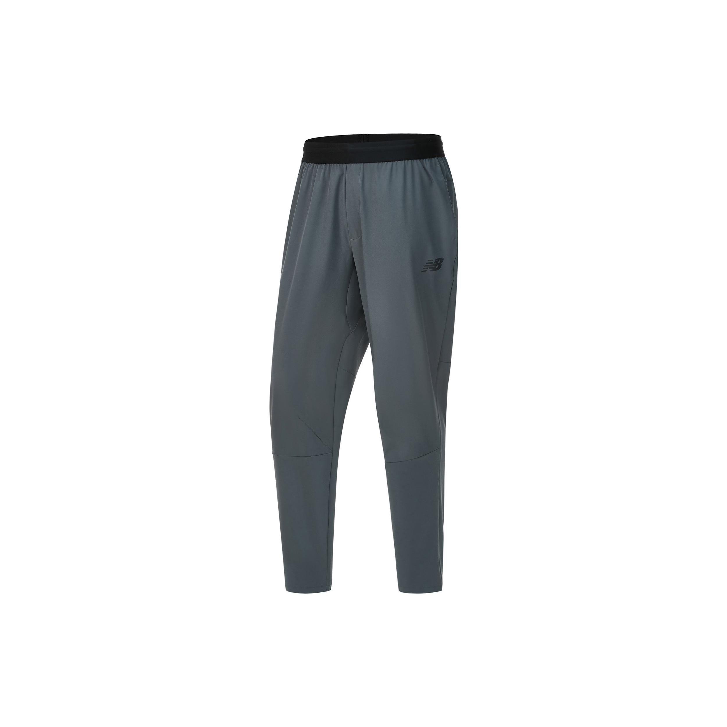 New Balance RWTech Stretch Woven Pants Asia Sizing  Lead  Men s AMP31061-LED M