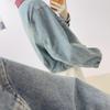 2026 Autumn Retro Slimming Patchwork Lapel Denim Jacket