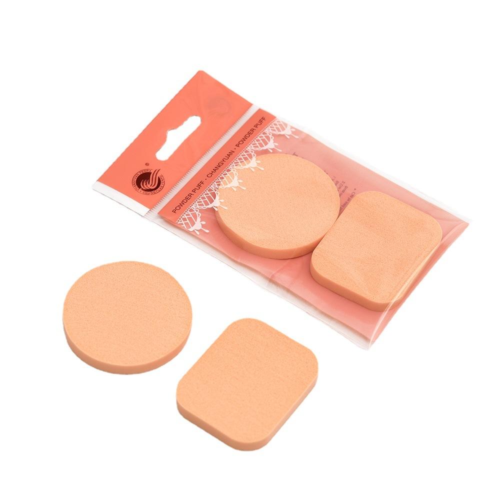 Round BB Cream Powder Puff Wet and Dry Use Sponge Cushion Puff Foundation Makeup Tool