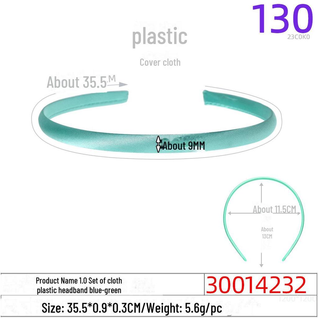 1.0CM Plastic Headband for DIY Hair Accessories