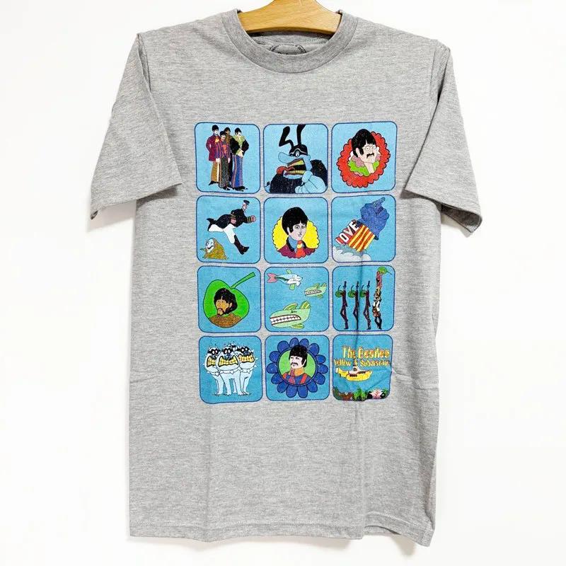The Beatles Yellow Submarine Is A Casual T-shirt and Luxury Band Brand for Both Men and Women