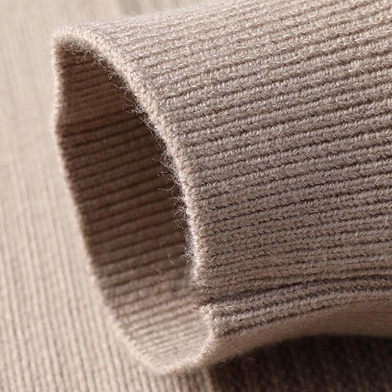 ROMON Men's Casual Lapel Cardigan Sweater