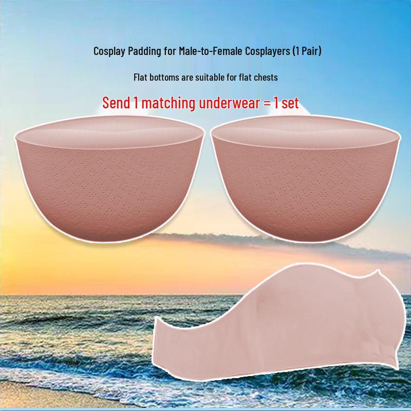 Super Large Cosplay Femboy Chest Pads - Transform A to D Cup