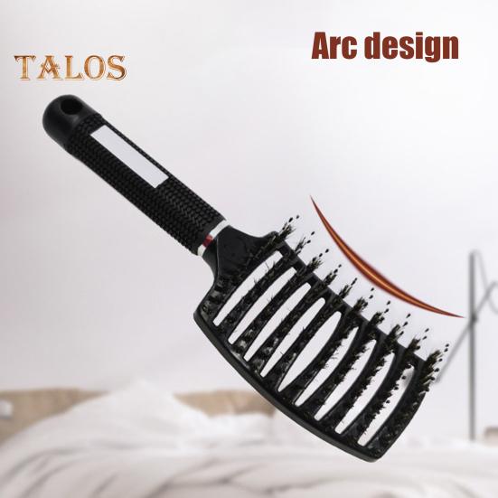 Belüftete Haarbürste, tragbar, antistatisch, dünn, dick, lockig, lang, nass, trocken, Paddelbürste für Frauen und Mädchen, Kopfhautmassage, Haarstyling, Entwirrungskamm