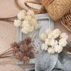 12 Mazzi di Crisantemi Artificiali a Pompon Finti Fiore Artificiale Piccola Sfera di Crisantemo Mini con Gambo Lungo per Bouquet da Sposa Fai-da-te Decorazione per Vaso