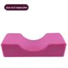 U-Shaped Leather Neck Support Pillow for Eyelash Extensions and Microblading In Beauty Salons.