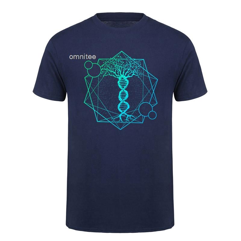 Funny Tree Of Life DNA Geek T Shirt Unisex Graphic Cotton Streetwear Short Sleeve Cotton Summer Style Tshirt Unisexs Clothing HJ022