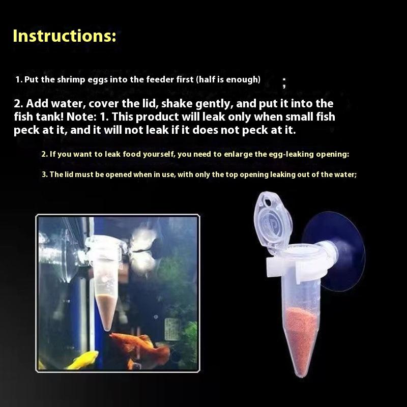 

5Pcs Automatic Fish Feeder Cone Shrimp Egg Worm Funnel Cup Feeding Tool Ring Ornamental Tank Aquarium Accessories With Suction