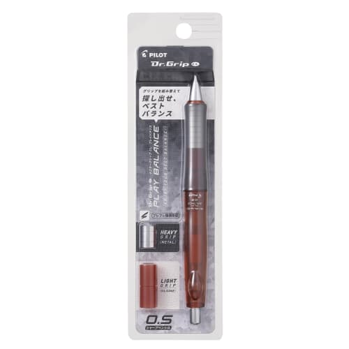 Pilot Mechanical Pencil Doctor Grip CL Play Balance 0.5 Clear Red HDGCL70RCR