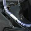 Motorcycle Brake Clutch Bleeder Hose Kit Hydraulic Brake Bleeder Tool with One Way Check Valve & Fuel Siphon Hose Tool