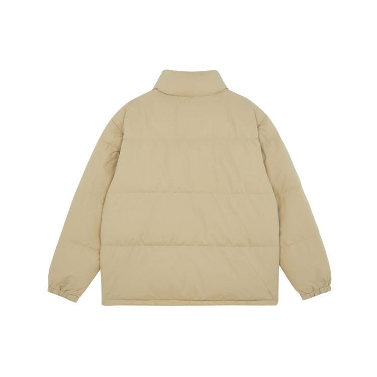 New Balance Warm and Windproof Sports Down Jacket Asia Sizing 'Beige Grey' Men's AMJ14306-BEI