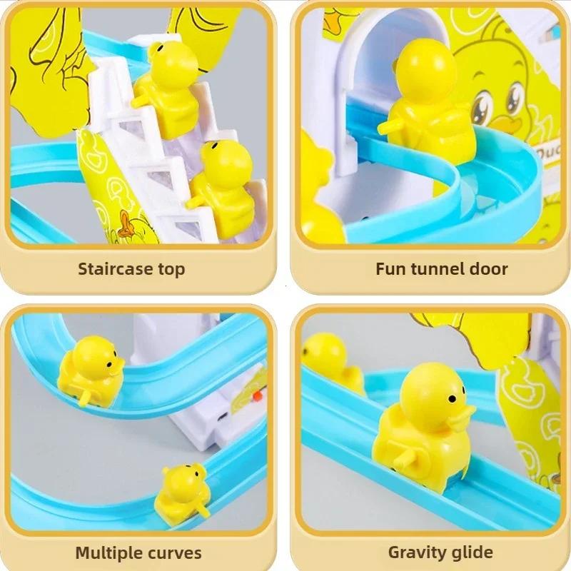 Children's Ducklings Climb Stairs, Cute Ducks Climb Stairs, Baby Electric Singing Toys, Duck Slides