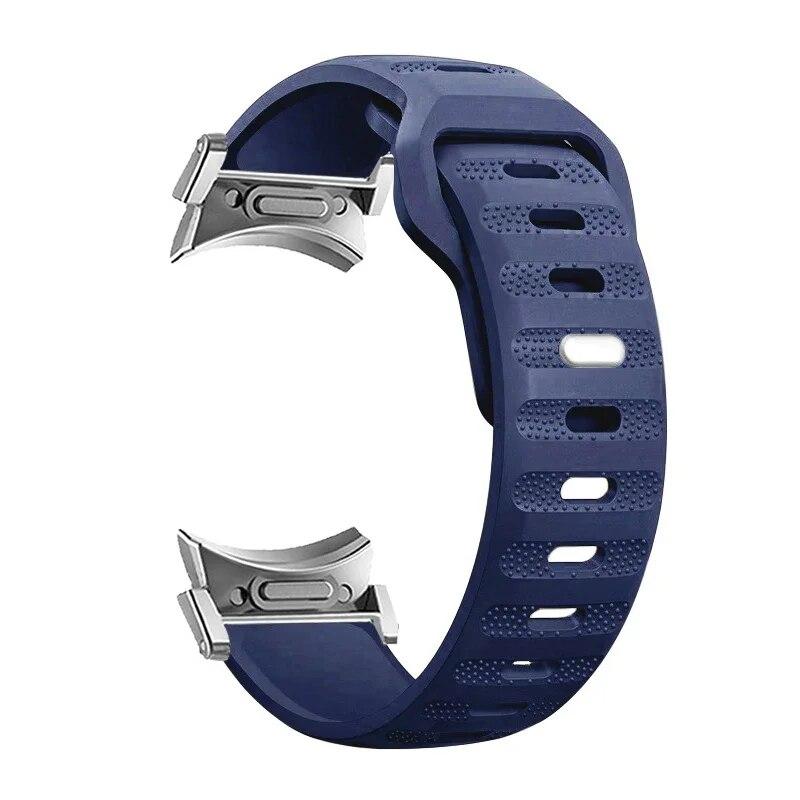 Silicone Strap for Samsung Galaxy Watch 6 5 4 40mm 44mm 5Pro 45mm No Gaps Band For Galaxy Watch 6 Classic 43 47mm 42 46mm Correa