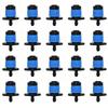50PCS New 360 Degre Water Dropper Head Adjustable Watering Sprinklers Garden Irrigation Adjustable Irrigation Drippers