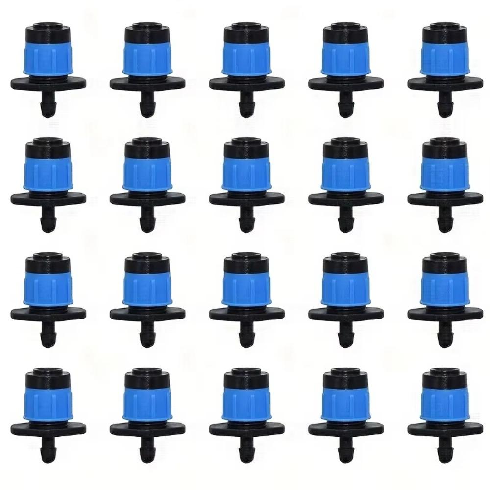 50PCS New 360 Degre Water Dropper Head Adjustable Watering Sprinklers Garden Irrigation Adjustable Irrigation Drippers