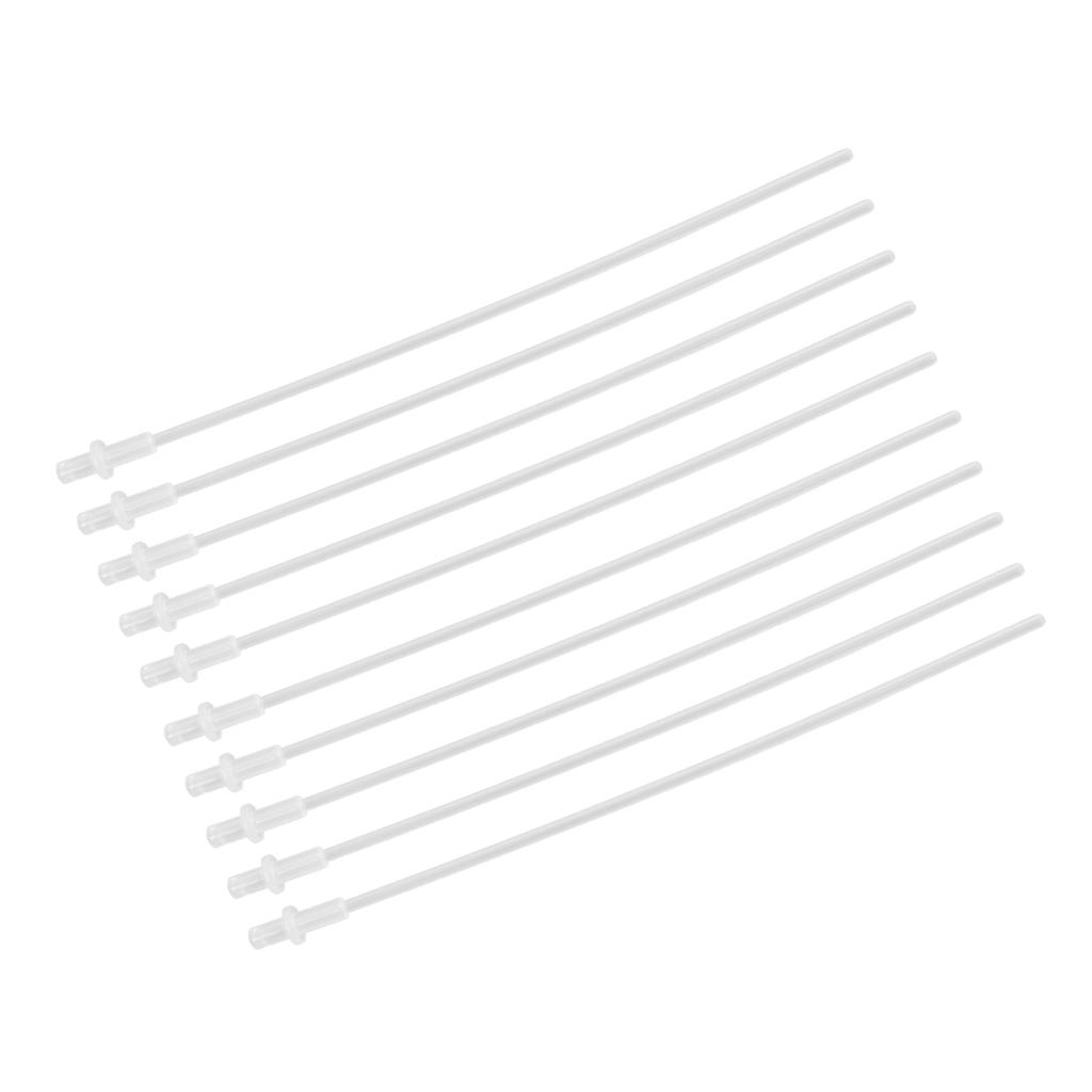 50PCS 10in Artificial Insemination Rod Transparent Disposable Insemination Tube for Dog Sheep